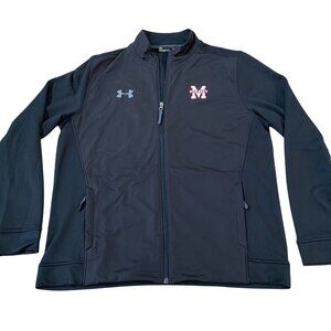 Under Armour St. Mary's Jacket Men's Large Black Zip-Up Athletic Wear